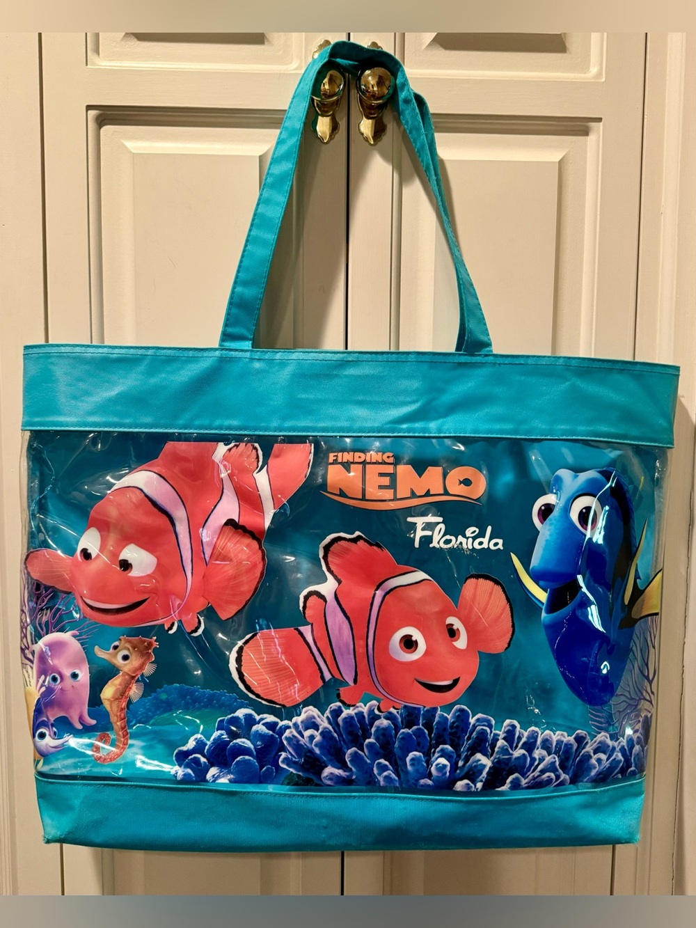 Disney Pixar Finding Nemo Beach Pool Tote Bag